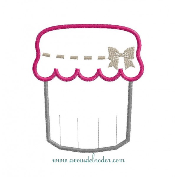 Pot de confiture - appliqué