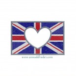 Union Jack (Appliqué Coeur)