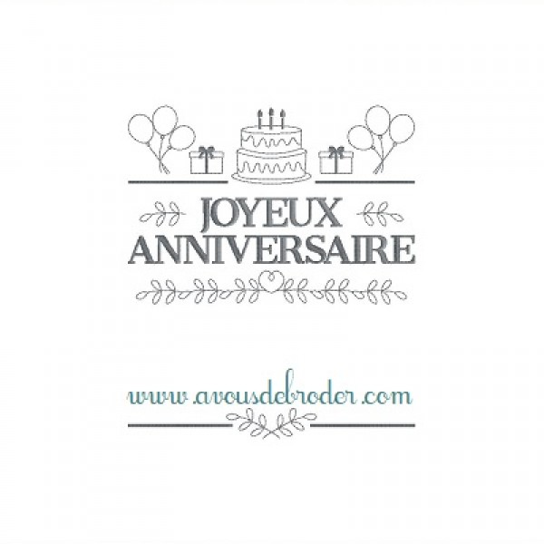 Joyeux Anniversaire Joyeux Anniversaire