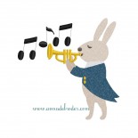 Lapin musicien