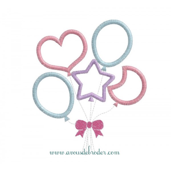 Ballons Appliqué