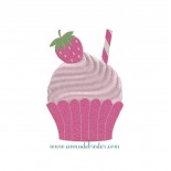 Cupcake Fraise