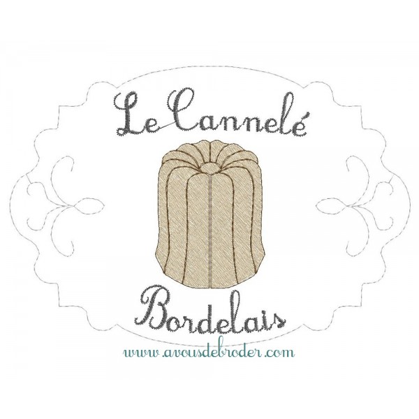 Cannelé avec Cadre
